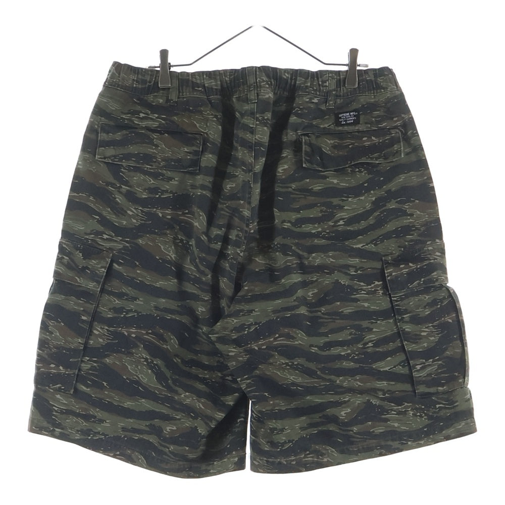 SUPREME(シュプリーム) 24SS Cargo Short Olive Tiger Camo オリーブタイガーカモ柄 カーゴショートパンツ カーキ