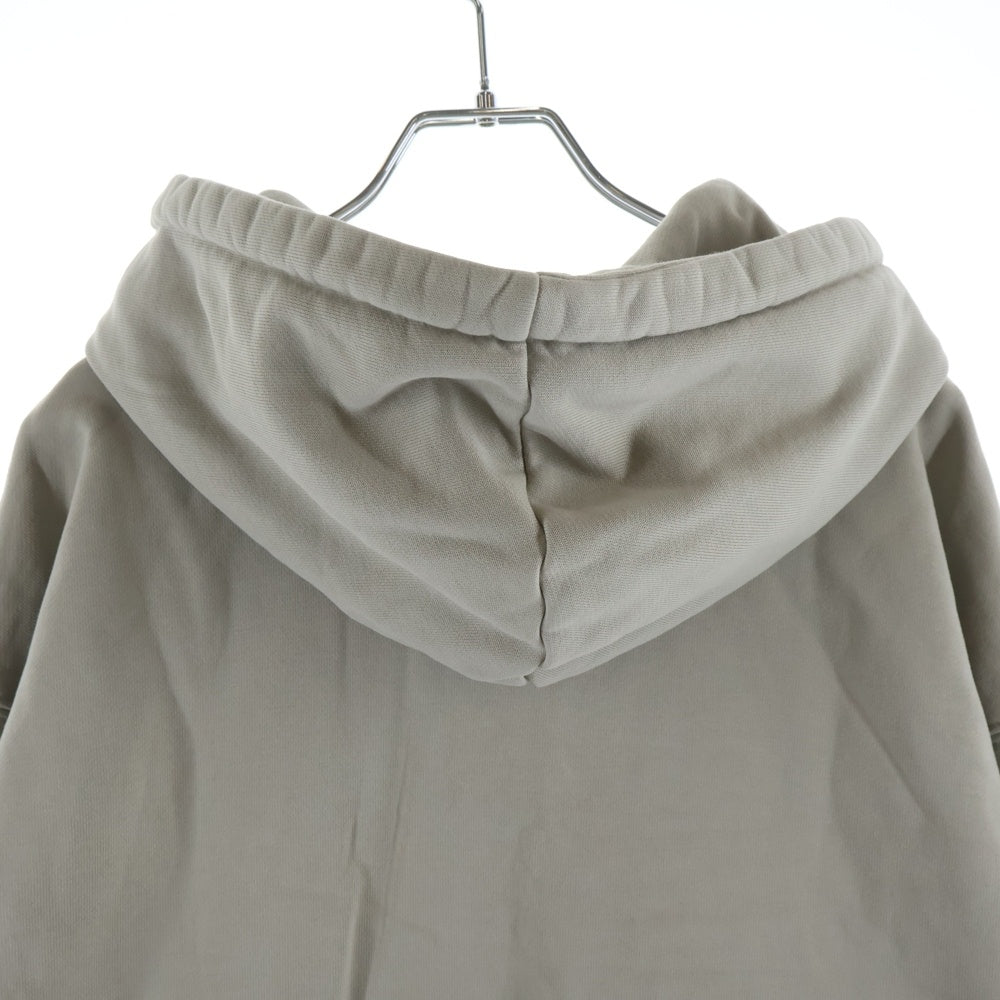 KITH(キス) Williams 4 Hoodie ウィリアムス ワンポイントロゴ フーディー パーカー ベージュ KH2617