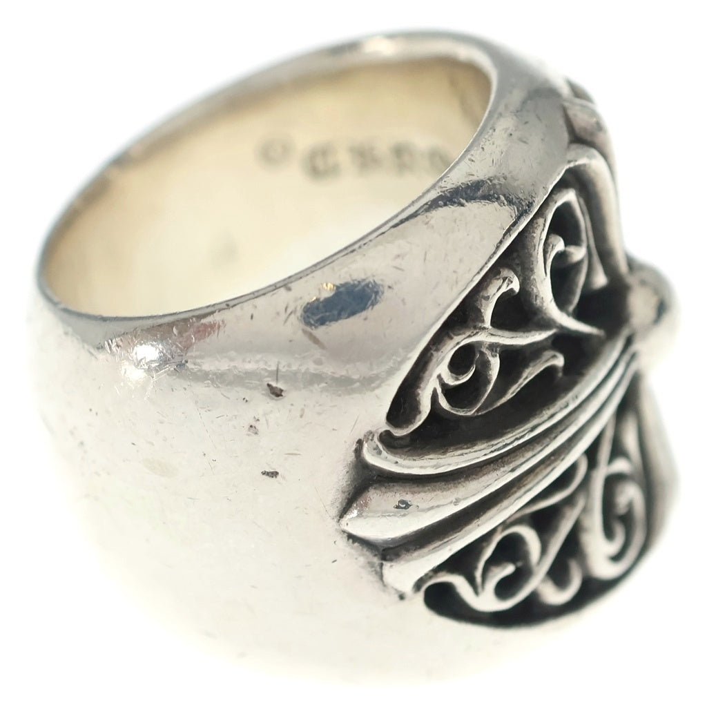 CHROME HEARTS(クロムハーツ) CLASSIC OVAL クラシックオーバルクロス リング シルバー BCA340