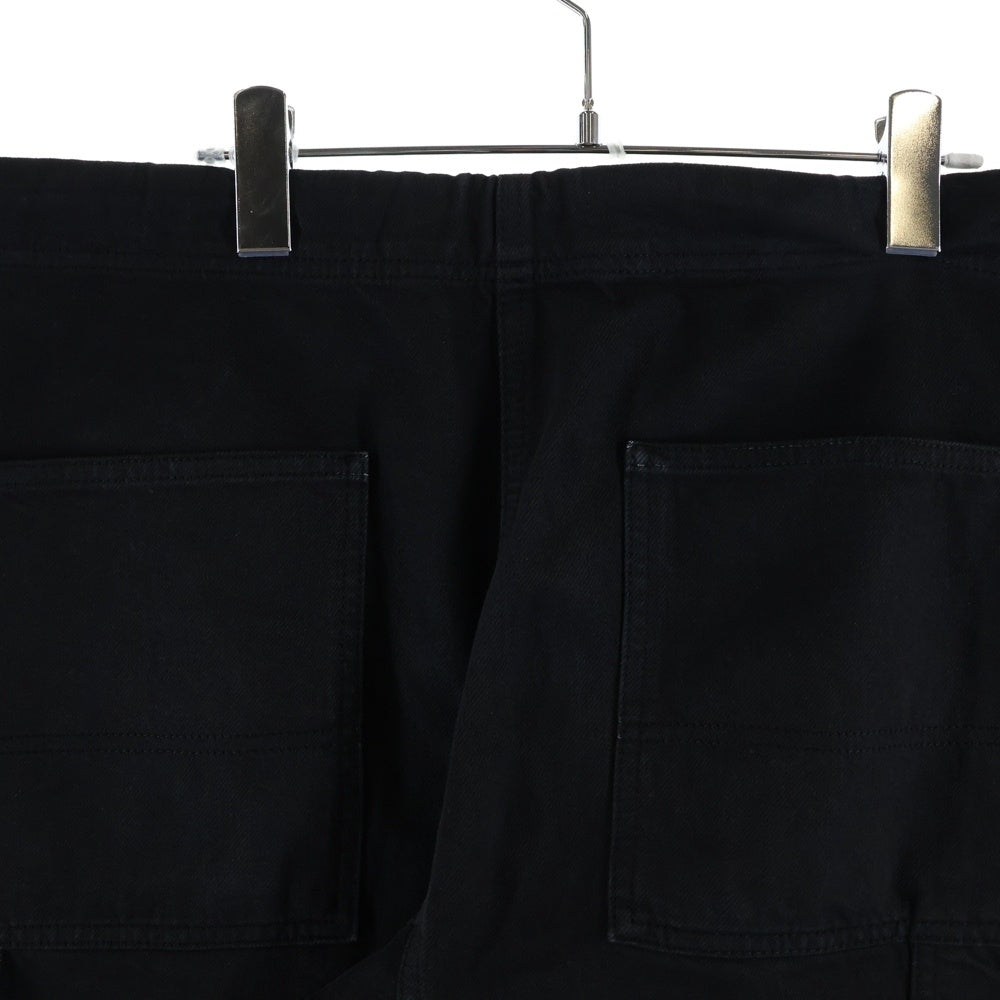 ALEXANDER WANG(アレキサンダーワン) ドローストリング デニム イージーペインターパンツ ブラック CA00985