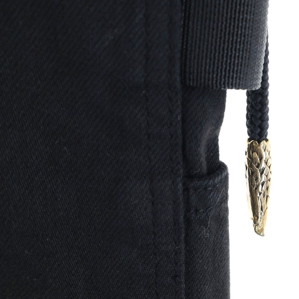 ALEXANDER WANG(アレキサンダーワン) ドローストリング デニム イージーペインターパンツ ブラック CA00985