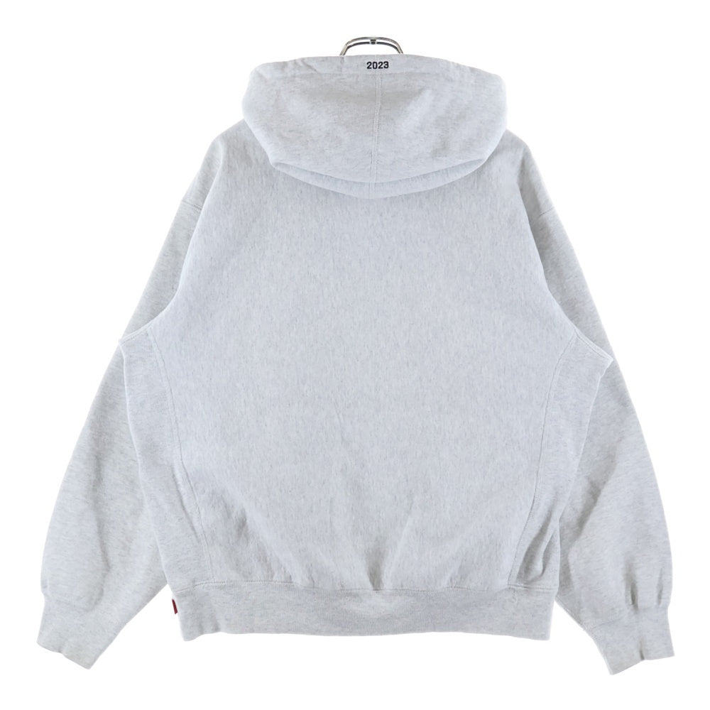 SUPREME(シュプリーム) 23AW Box Logo Hooded sweatshirt 迷彩柄 ボックスロゴデザイン フーデッド スウェット パーカー グレー