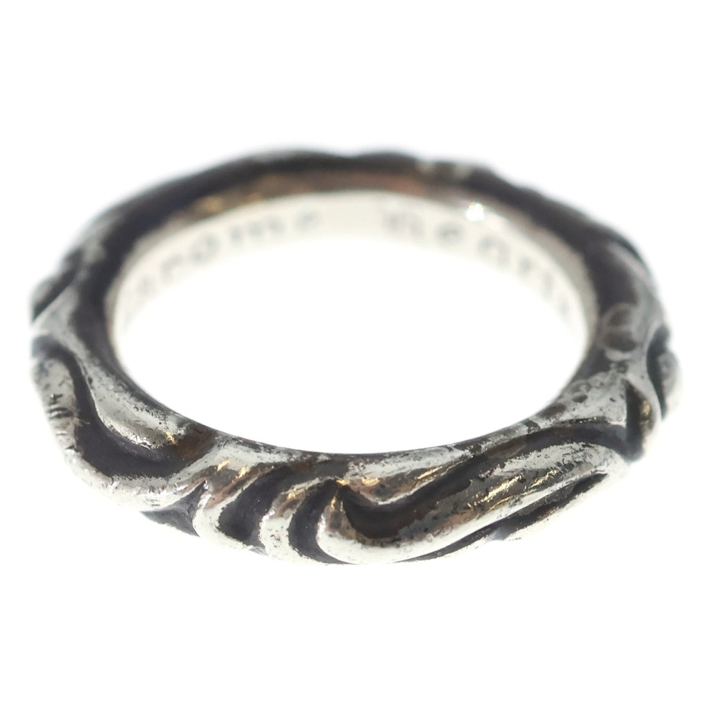 CHROME HEARTS(クロムハーツ) SCRL BAND スクロールバンド リング シルバー BCA351
