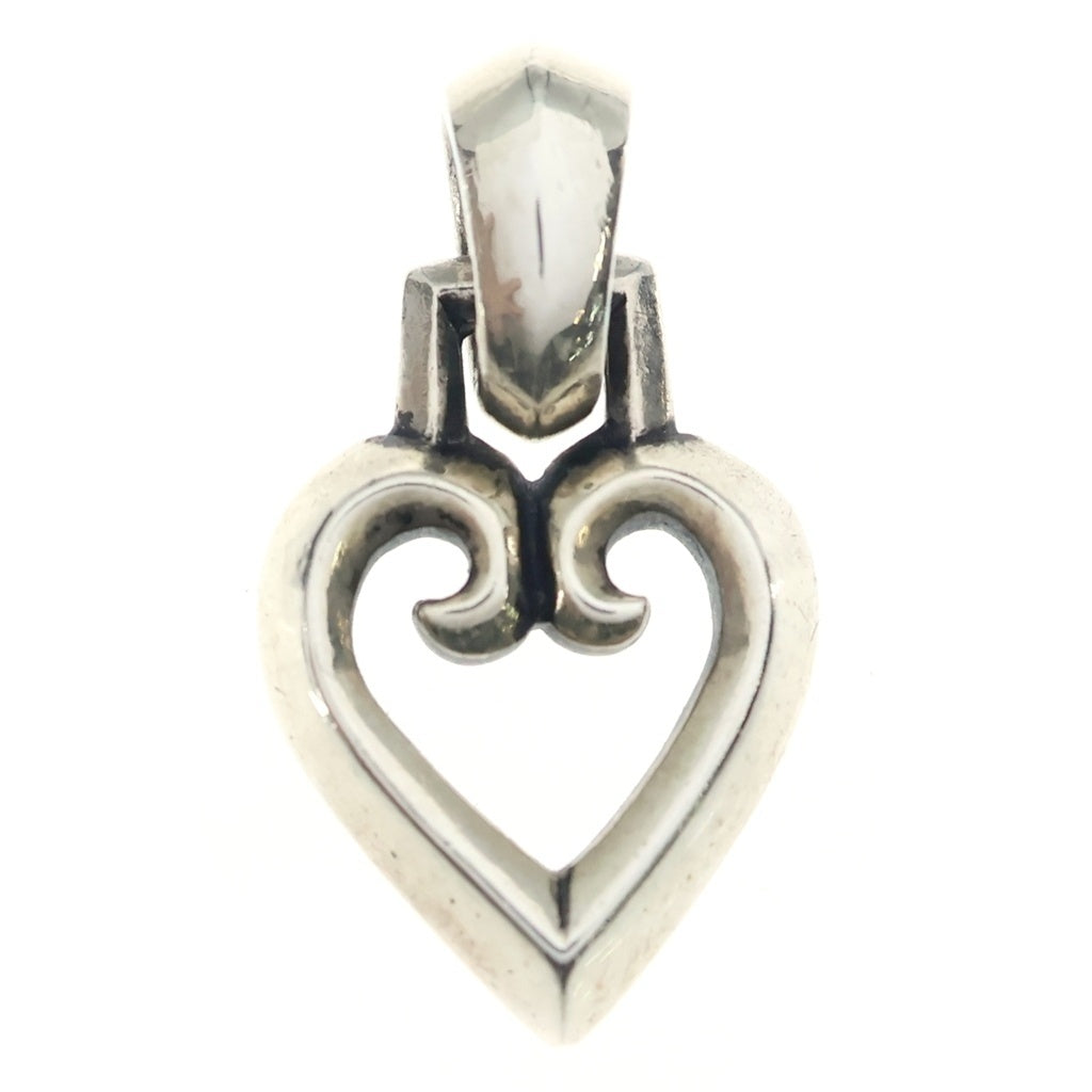 REID MFG(リード エムエフジー) GOTHIC HEART CHARM ゴシックハートチャーム ペンダントトップ シルバー