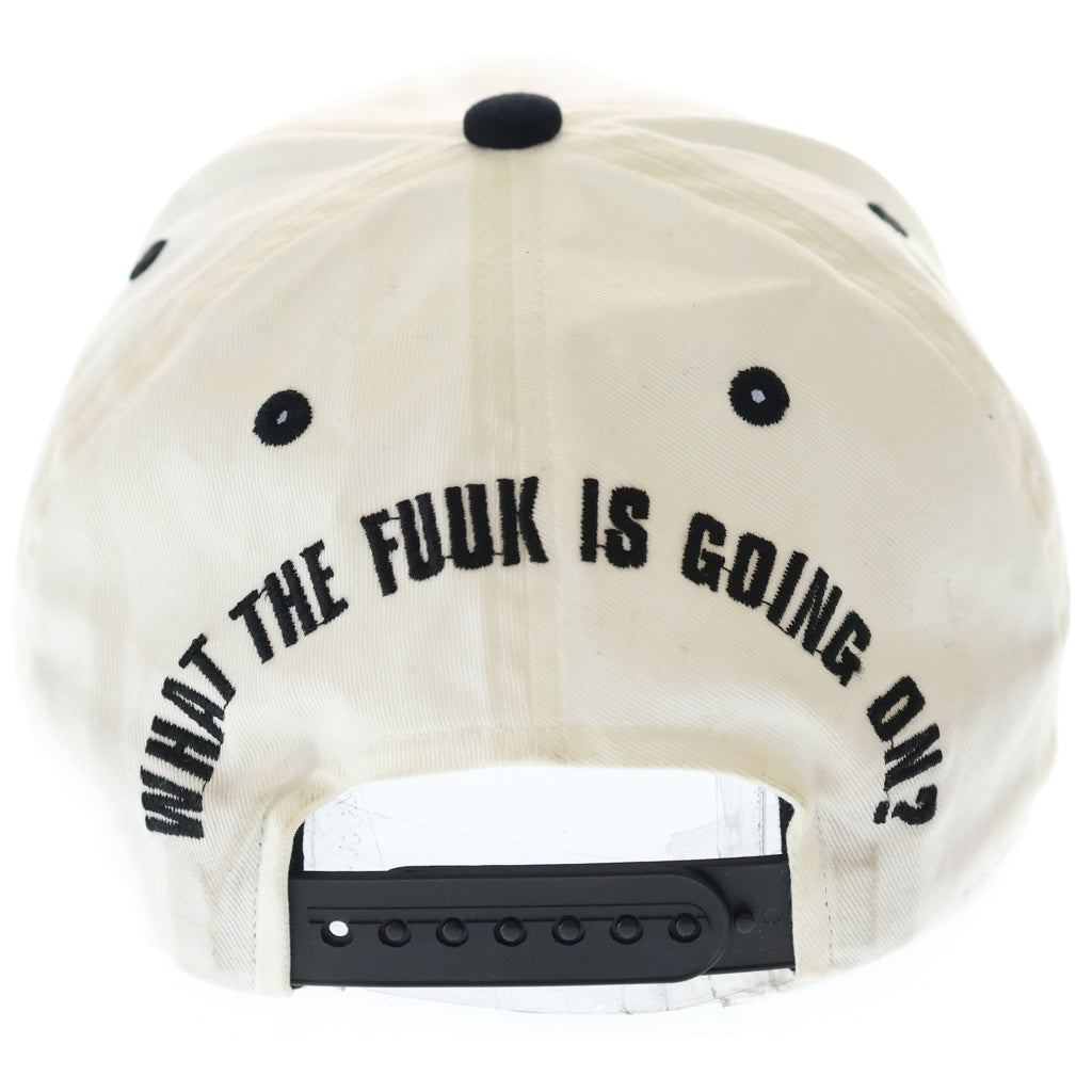 SAINT MICHAEL(セントマイケル) 25AW KLF CAP キャップ 帽子 ホワイト SM-HR1-0000-C12