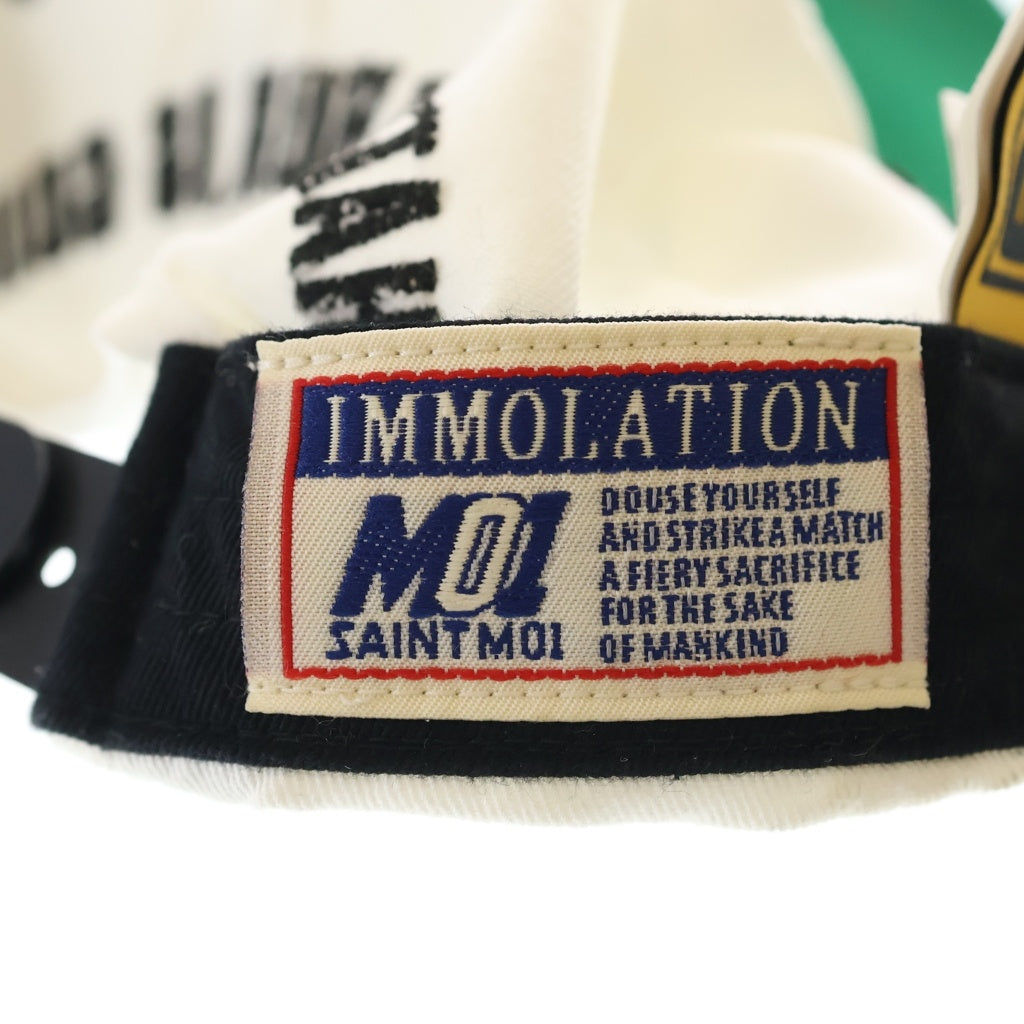 SAINT MICHAEL(セントマイケル) 25AW KLF CAP キャップ 帽子 ホワイト SM-HR1-0000-C12