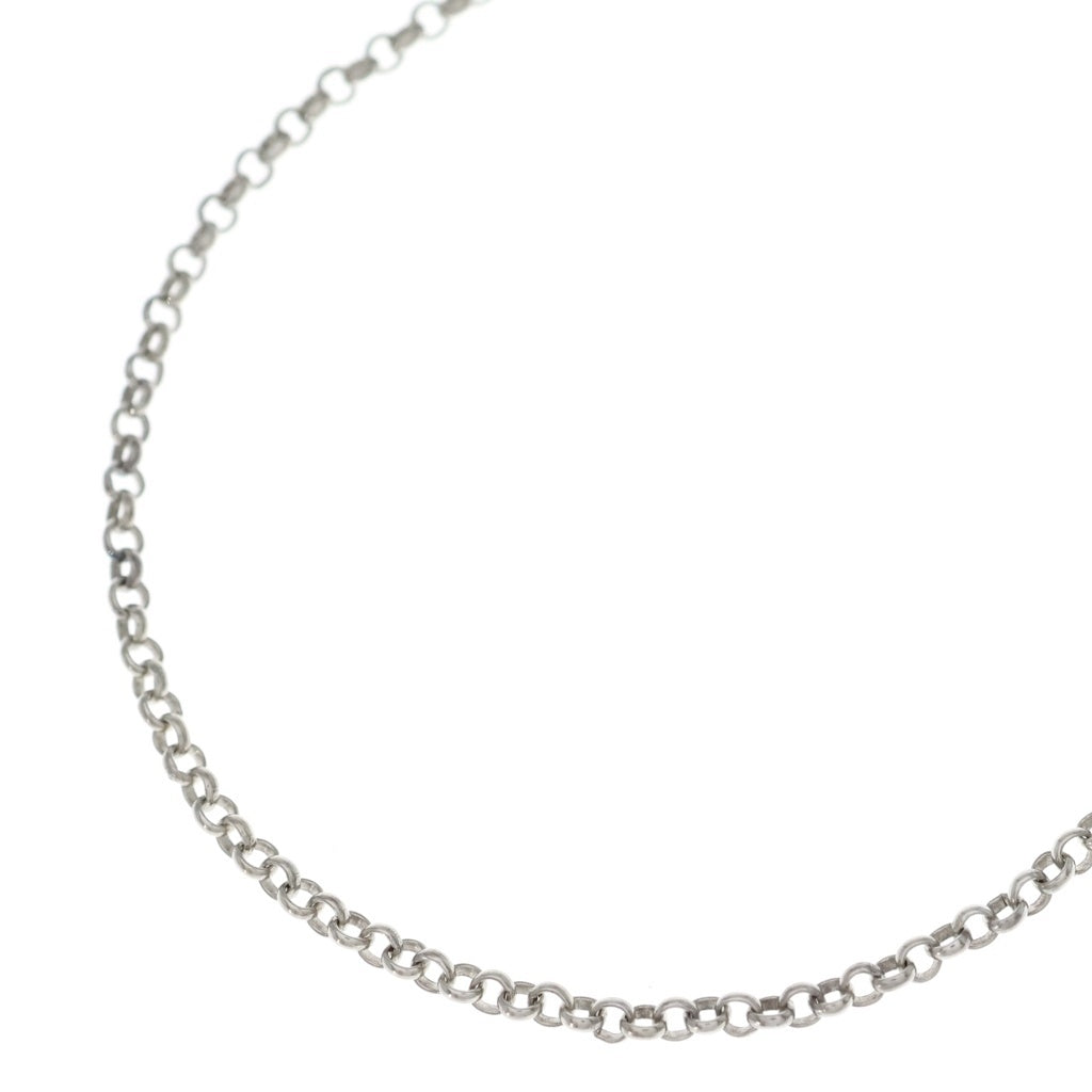 CHROME HEARTS(クロムハーツ) NECKCHAIN R18 ロールチェーンネックレス 18inch シルバー BCA083