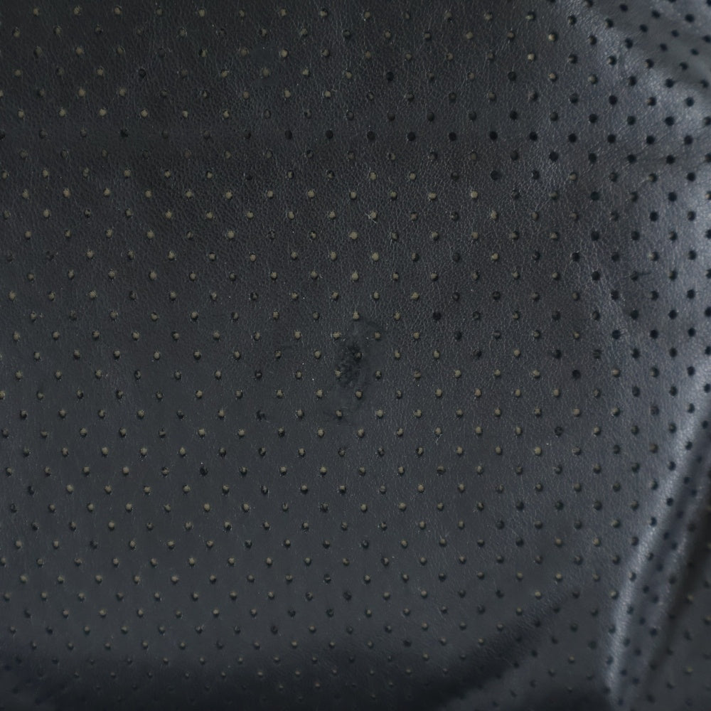 L.G.B.(ルグランブルー) リバーシブル レザーダウンベスト ブラック