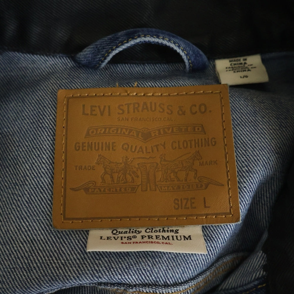 Levi's(リーバイス) ×BIOTOP TYPE1 TRUCKER JACKET バイオトップ タイプワン トラッカージャケット ブラック PC9-007X6-0000