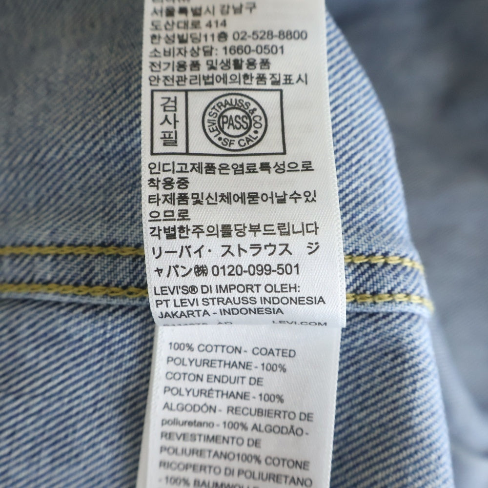 Levi's(リーバイス) ×BIOTOP TYPE1 TRUCKER JACKET バイオトップ タイプワン トラッカージャケット ブラック PC9-007X6-0000