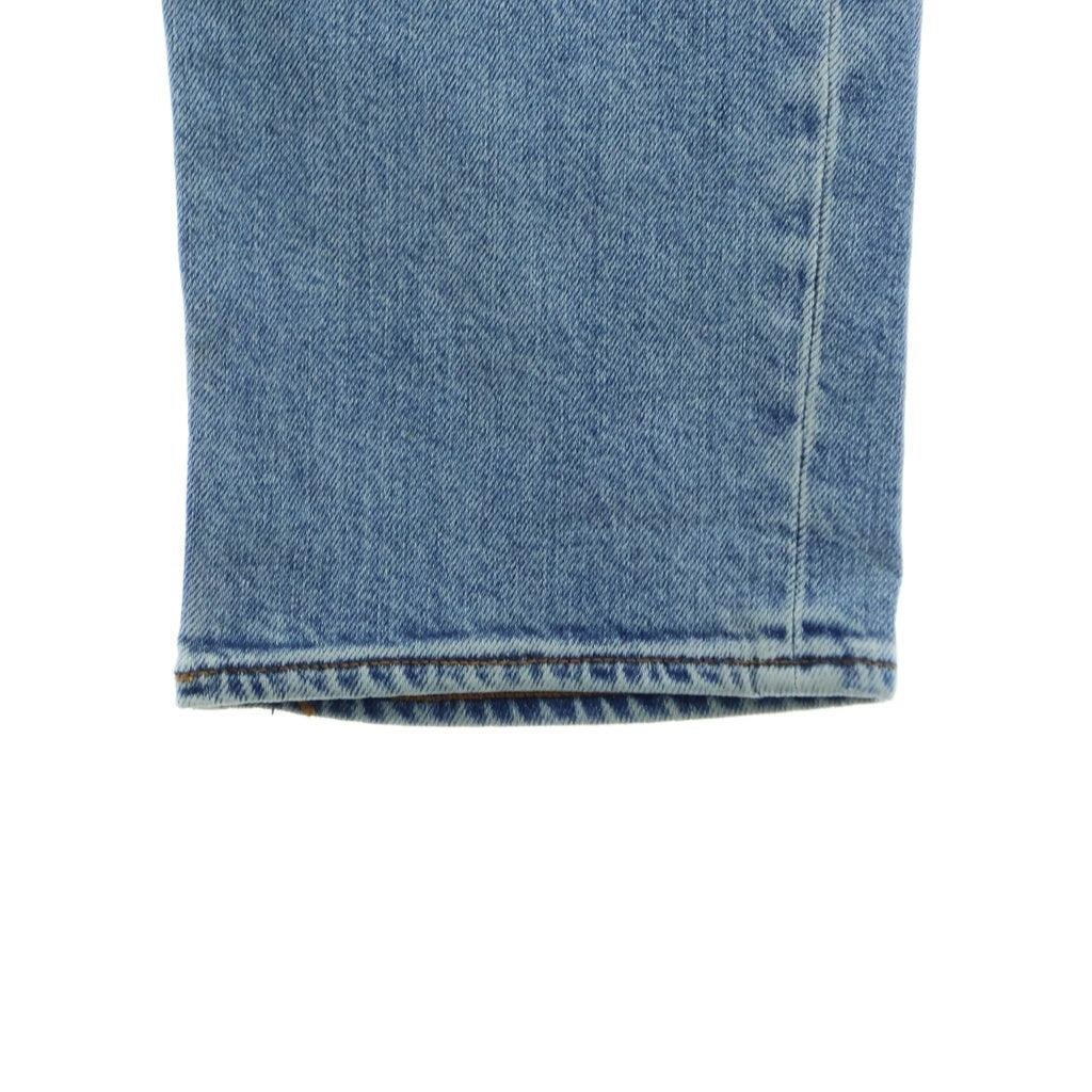 STONE ISLAND(ストーンアイランド) コンパスロゴワッペンデザイン マルチポケット ジップアップ デニムパンツ インディゴ 6415J2ZG5