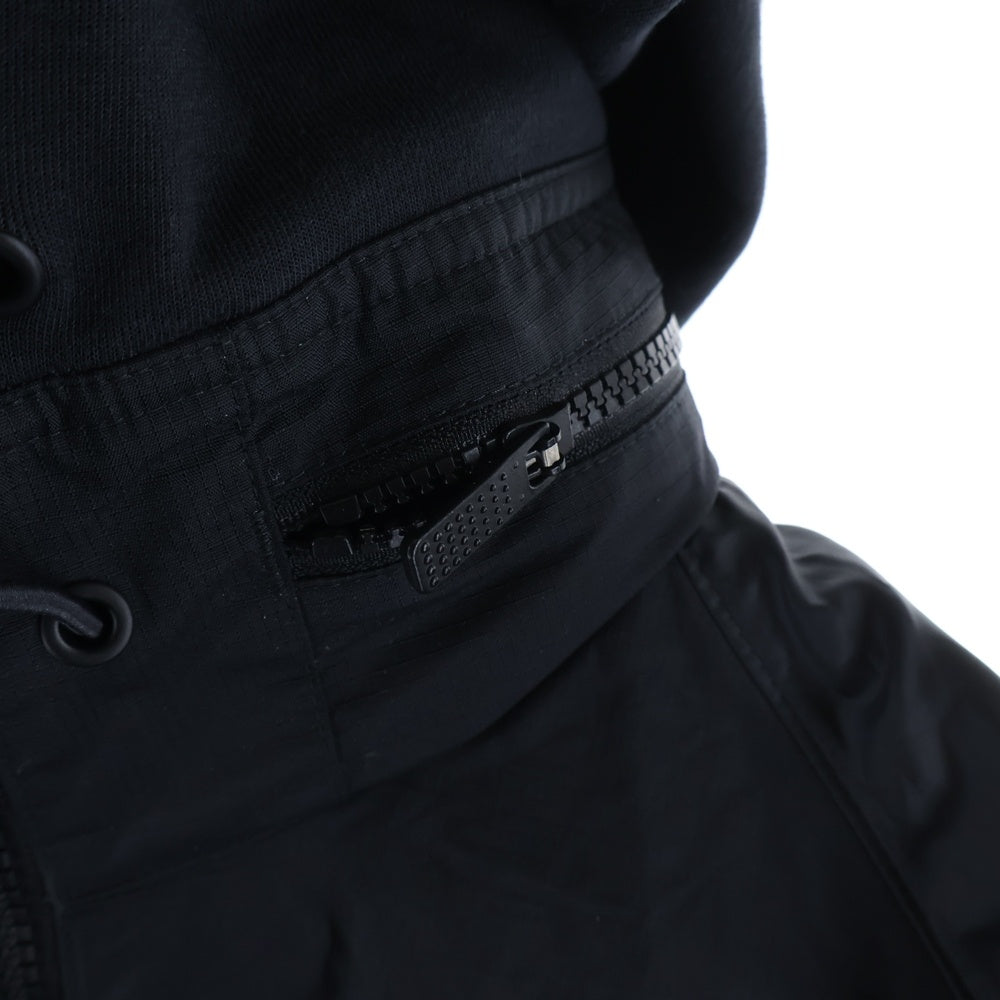 Sacai(サカイ) ×NIKE Full-Zip Hoodie Outerwear ナイキ フルジップパーカー アウター ブラック S#DQ9030