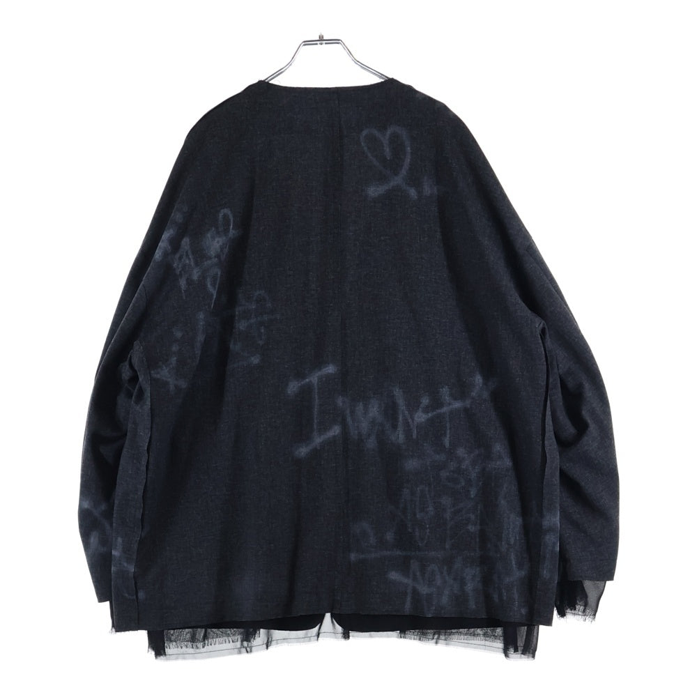 DISCOVERED(ディスカバード) Tailored Jacket Outerwear テーラードジャケット アウター ブラック