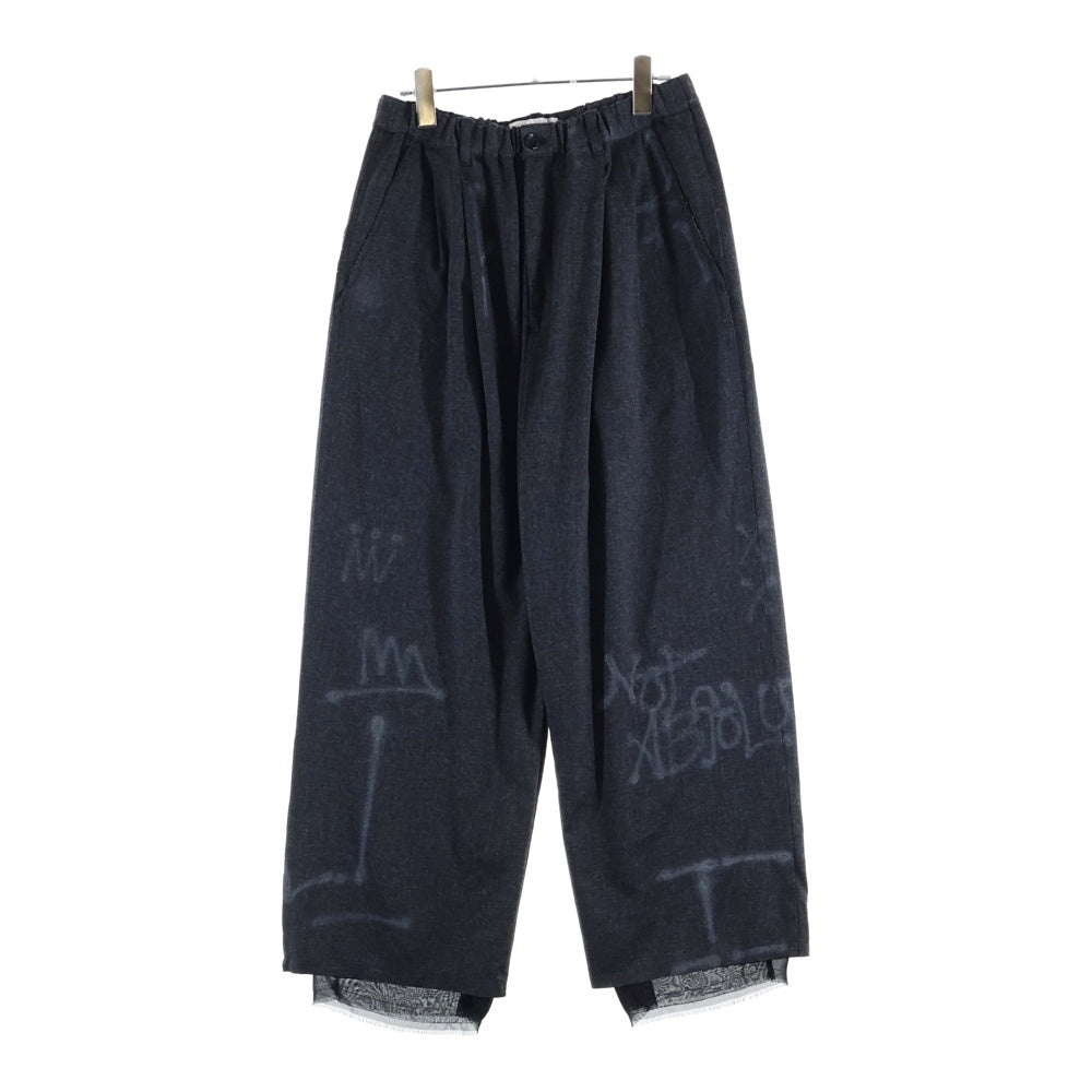 DISCOVERED(ディスカバード) Slacks Pants Bottoms スラックスパンツ ボトムス グレー