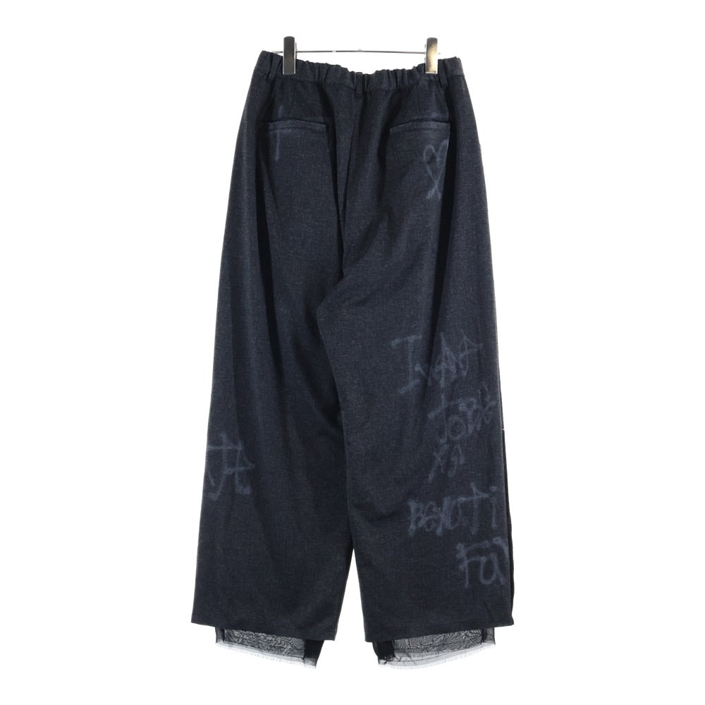 DISCOVERED(ディスカバード) Slacks Pants Bottoms スラックスパンツ ボトムス グレー