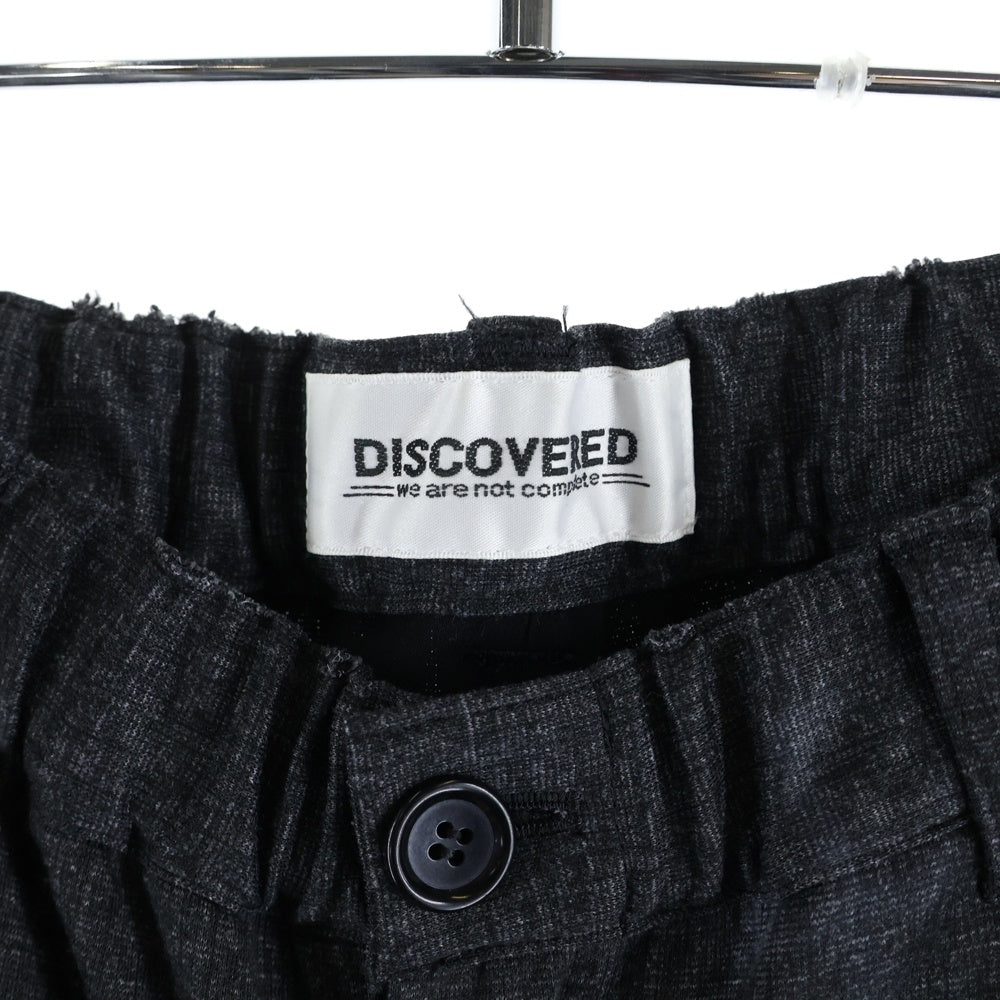 DISCOVERED(ディスカバード) Slacks Pants Bottoms スラックスパンツ ボトムス グレー