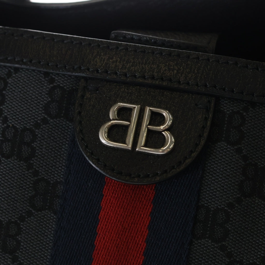BALENCIAGA(バレンシアガ) ×GUCCI グッチ ハッカープロジェクト ラージトート バッグ 680127 レディース