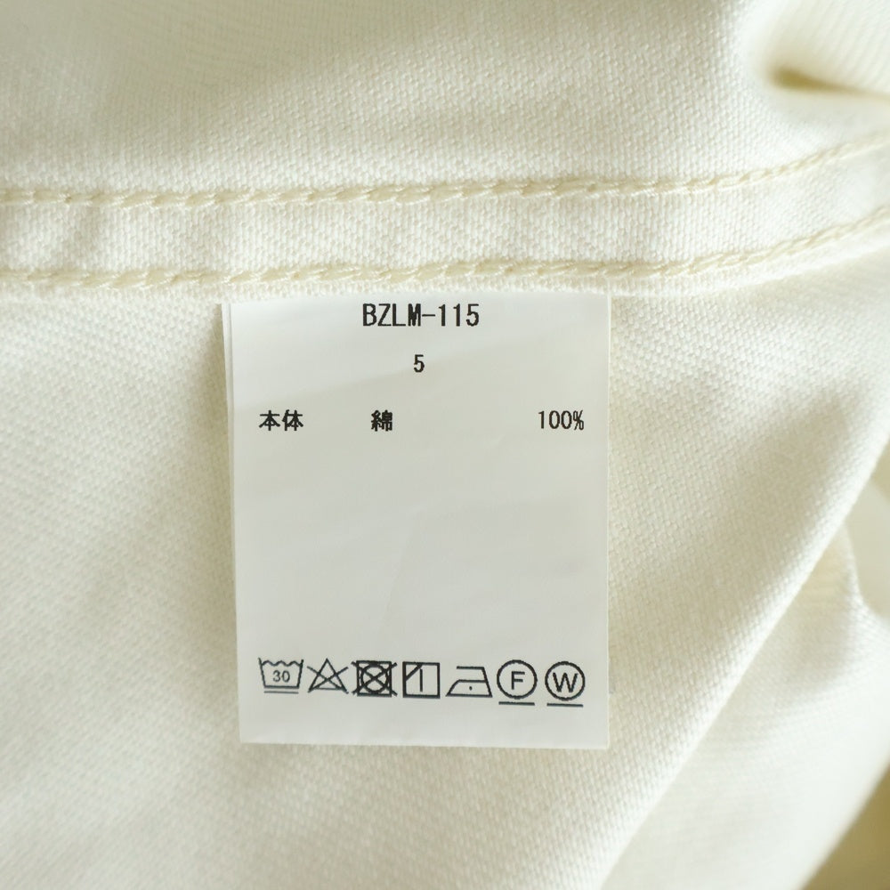 CIOTA(シオタ) 24SS GOLF JACKET ゴルフ マルチポケット デニムジャケット ホワイト BZLM-115
