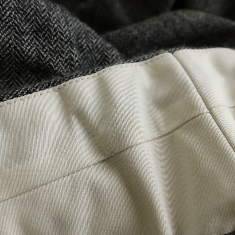 BURBERRY(バーバリー) レギュラーカラーテーラードジャケット マルチポケット ジップアップ スラックスパンツ セットアップ グレー