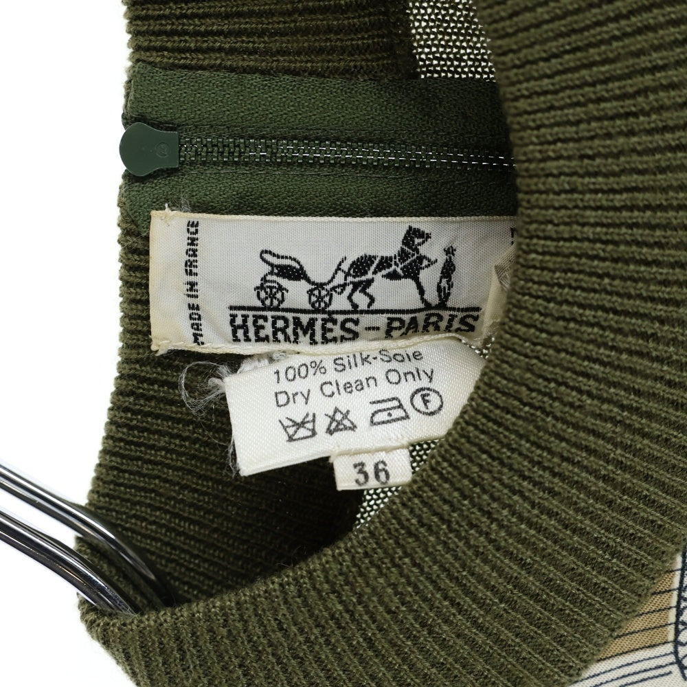 HERMES(エルメス) 冬の郵便馬車ニット セーター トップス カーキ