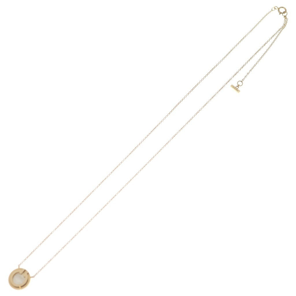 TIFFANY & Co.(ティファニー) Shell Necklace With Circle シェルネックレス トゥサークル ペンダント K18 ゴールド