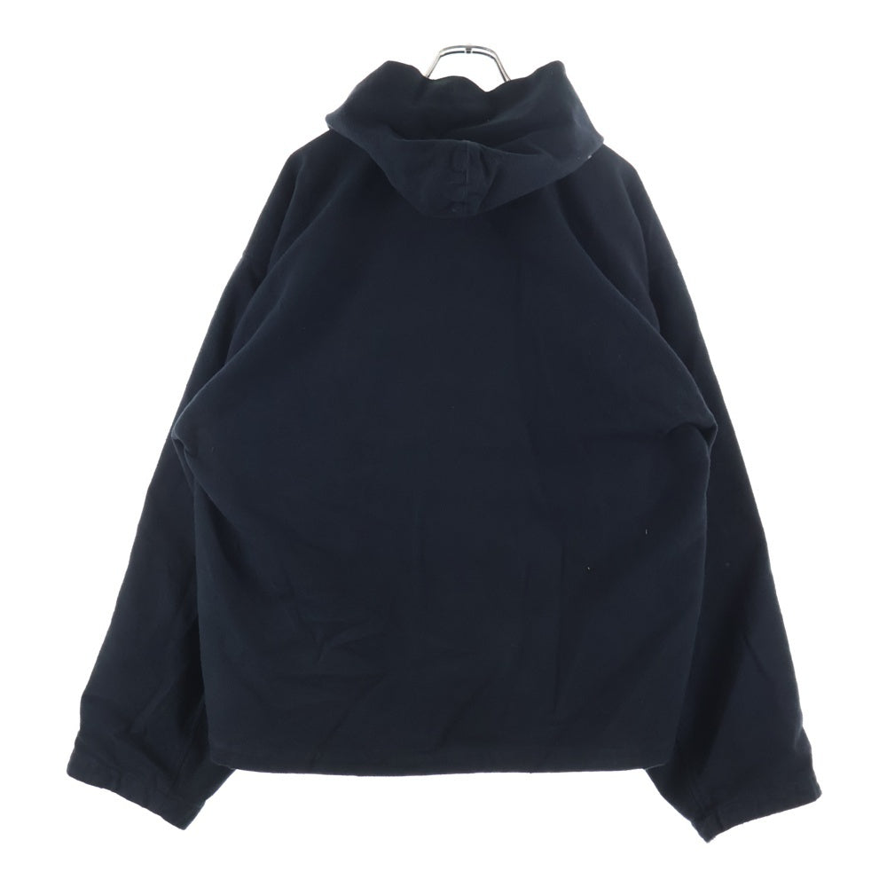 BALENCIAGA(バレンシアガ) 26SS HOODED ZIP-UP JACKET フーデッド ロゴデザイン ジップアップジャケット ブラック 839072 TPM14