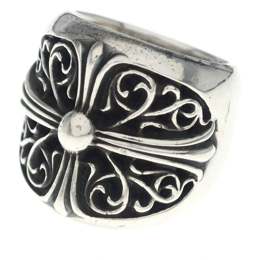 CHROME HEARTS(クロムハーツ) CLASSIC OVAL クラシックオーバルクロス リング シルバー BCA340