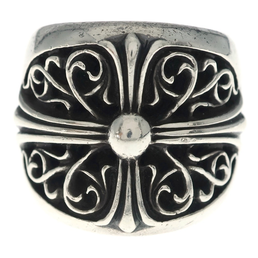 CHROME HEARTS(クロムハーツ) CLASSIC OVAL クラシックオーバルクロス リング シルバー BCA340