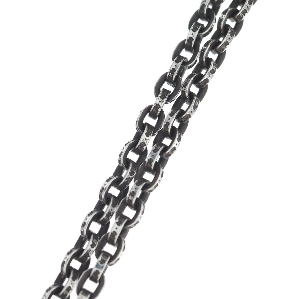 CHROME HEARTS(クロムハーツ) OLD PAPER CHAIN オールド 24 ペーパーチェーンネックレス 24inch シルバー BCA088