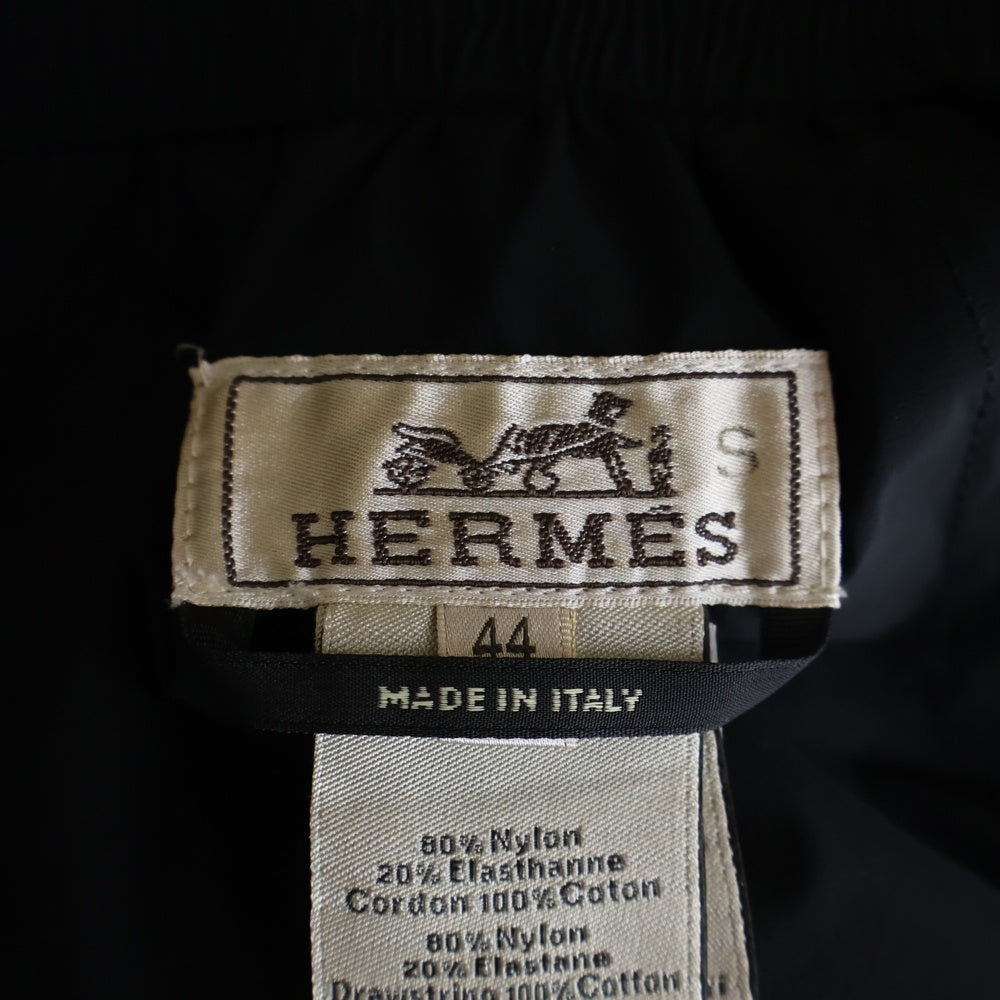 HERMES(エルメス) Jogger Pants ジョガーパンツ スウェットパンツ ブラック 165100