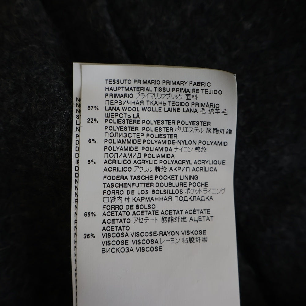 Maison Margiela(メゾンマルジェラ) 21AW PLEATED STRAIGHT LEG WOOL TROUSERS プリーツストレートレッグトラウザーパンツ S50KA0572 グレー S50KA0572