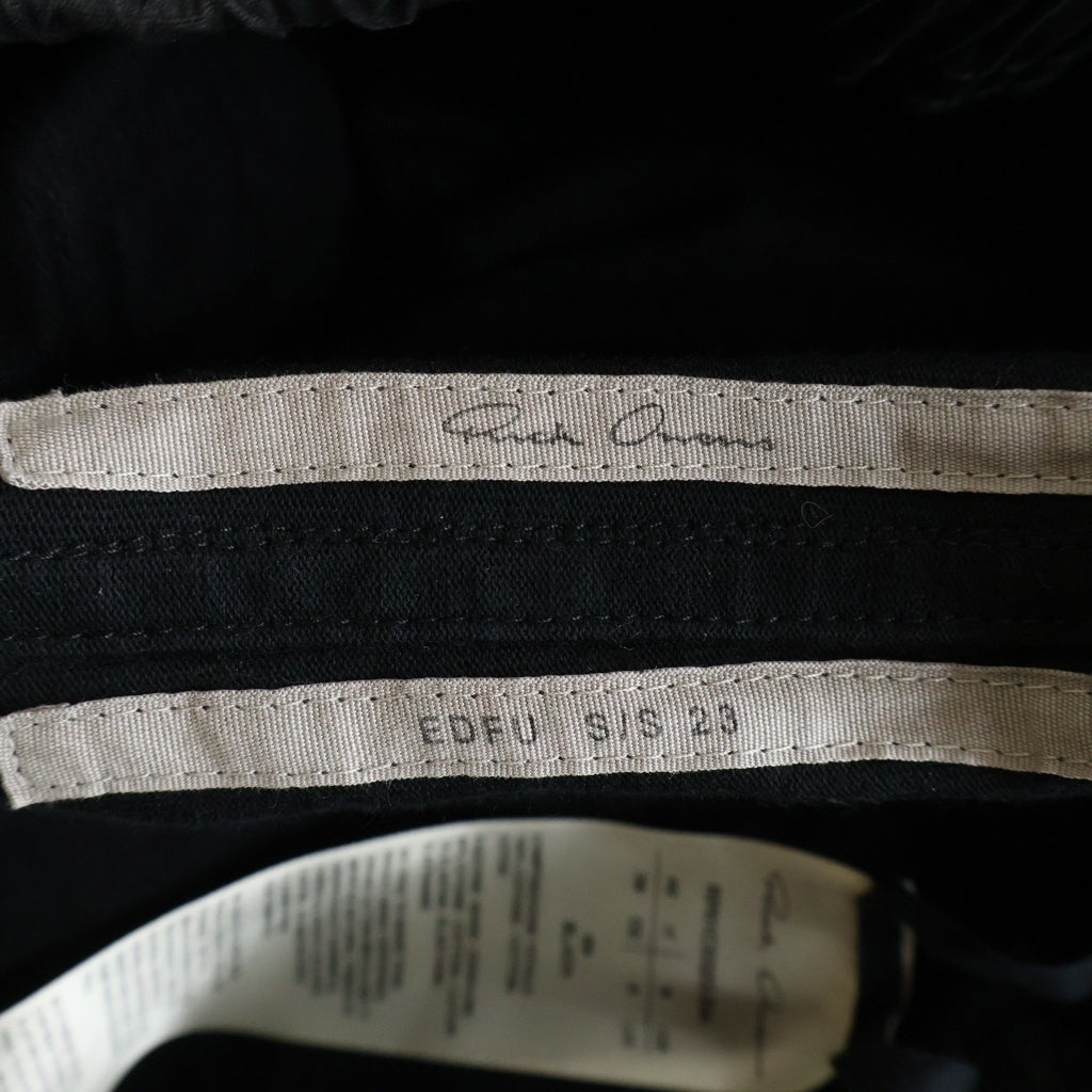 Rick Owens(リックオウエンス) 23SS MASTODON CARGO マストドン カーゴパンツ ブラック RP01C5323