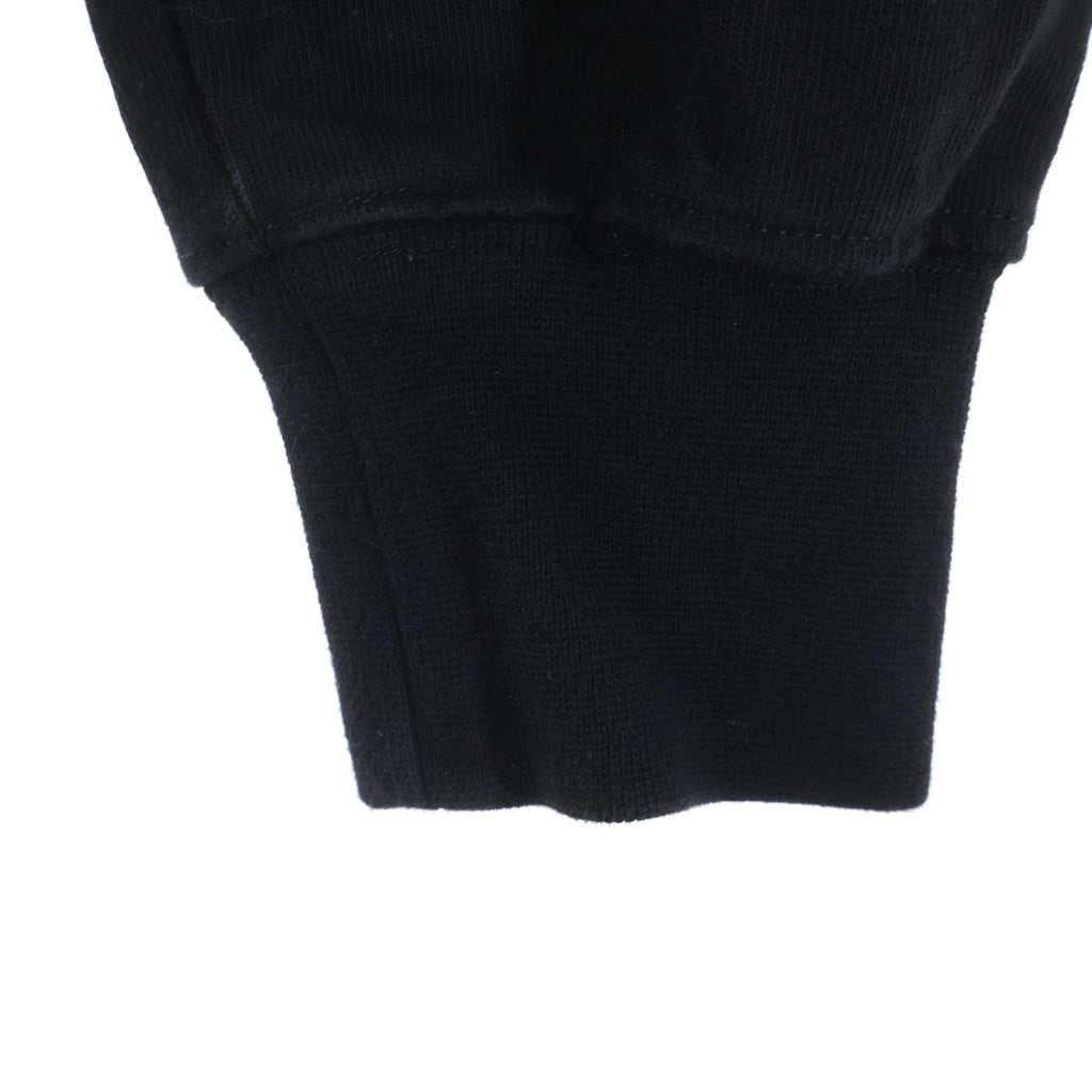 Rick Owens リックオウエンス 24SS Cropped Crewneck Sweat クロップドクルーネックスウェット ブラック RU01D3289 Rick Owens(リックオウエンス) 24SS Cropped Crewneck Sweat