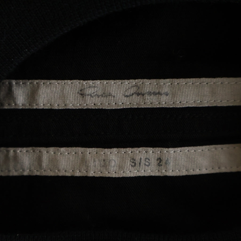 Rick Owens リックオウエンス 24SS Cropped Crewneck Sweat クロップドクルーネックスウェット ブラック RU01D3289 Rick Owens(リックオウエンス) 24SS Cropped Crewneck Sweat