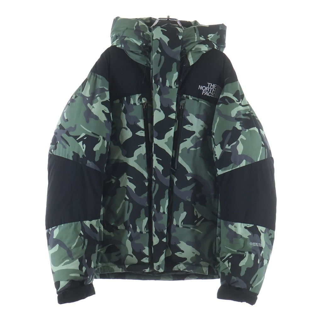 THE NORTH FACE(ザノースフェイス) NV BALTRO LIGHT JACKET 迷彩柄 バルトロ フーデッド ジップアップ ダウンジャケット カーキ ND91951