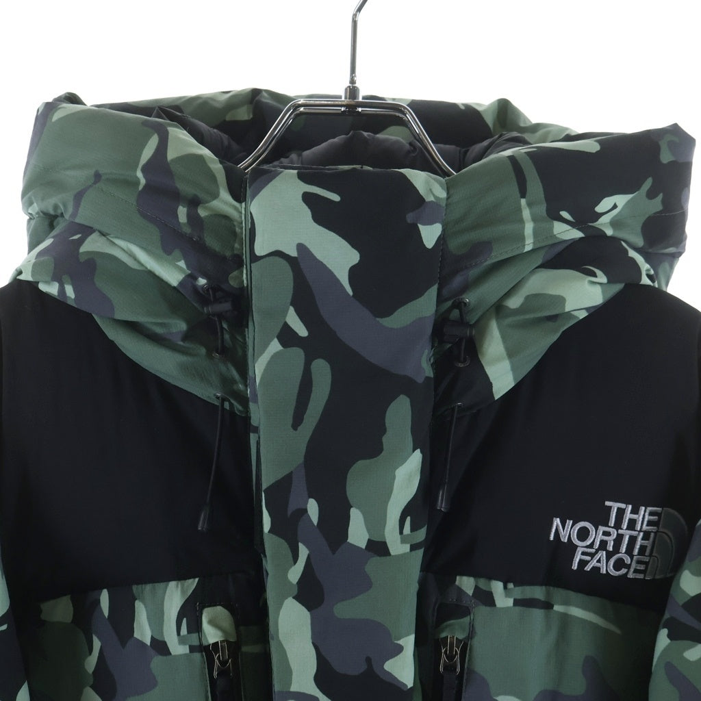 THE NORTH FACE(ザノースフェイス) NV BALTRO LIGHT JACKET 迷彩柄 バルトロ フーデッド ジップアップ ダウンジャケット カーキ ND91951