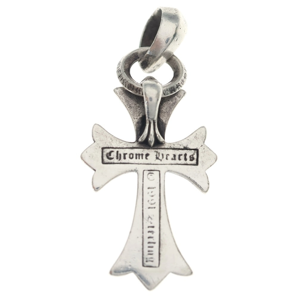 CHROME HEARTS(クロムハーツ) CH CRS SML W/BALE Wベイル スモールCHクロス ペンダントトップ シルバー BCA218