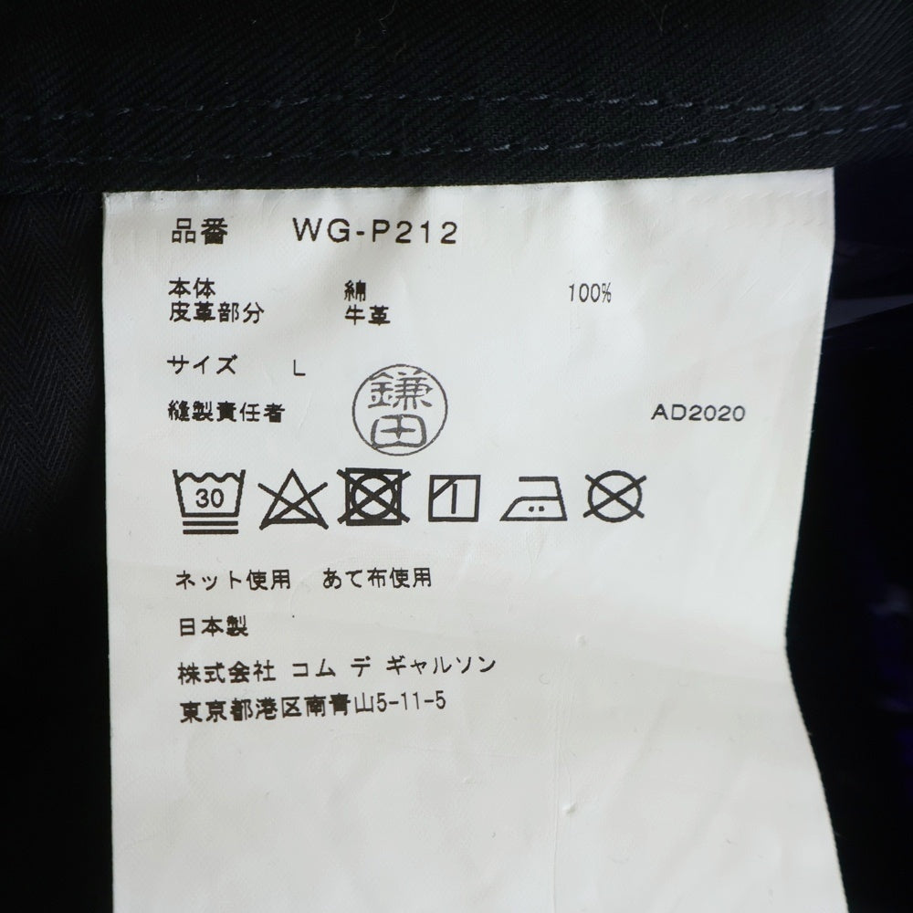 Levi's(リーバイス) ×JUNYA WATANABE MAN COTTON PANTS ジュンヤワタナベマン コットンパンツ ボトムス ブラック WG-P212-051-1-4