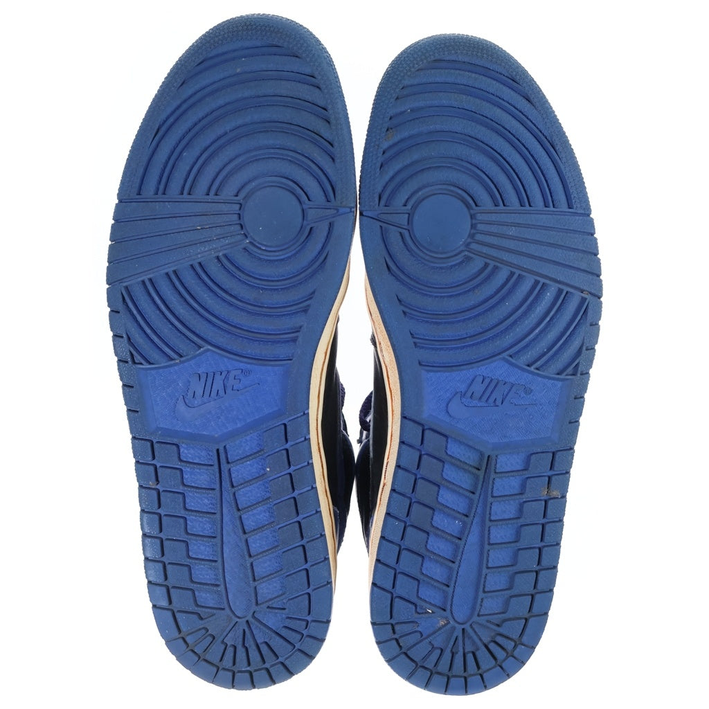 NIKE(ナイキ) 【観賞用2001年製】AIR JORDAN1 RETRO エアジョーダン1 レトロ ハイカットスニーカー ロイヤル ブルー/ブラック US12/30.0cm 136066-041