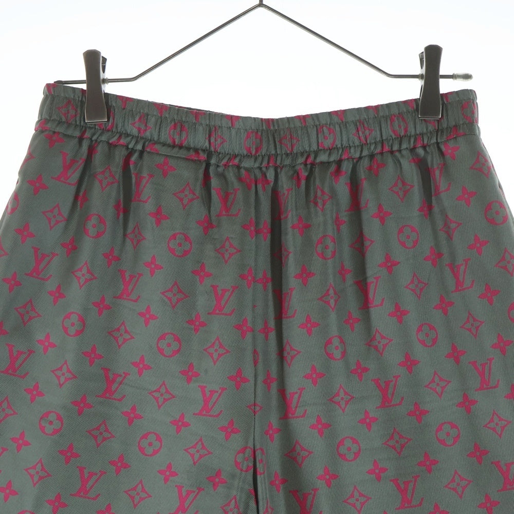 LOUIS VUITTON(ルイヴィトン) 25AW モノグラム シルクパンツ グレー