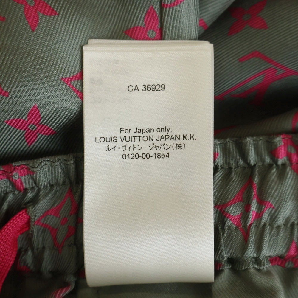 LOUIS VUITTON ルイヴィトン 25AW モノグラム シルクパンツ グレー RM252MM UPP HTP25W LOUIS VUITTON(ルイヴィトン) 25AW モノグラム シルクパンツ グレー