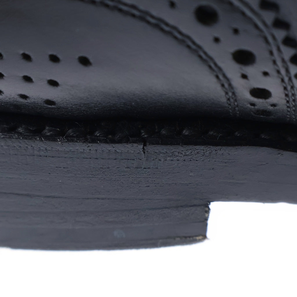 foot the coacher(フットザコーチャー) ストレートチップ ドレスシューズ ローファー ブラック