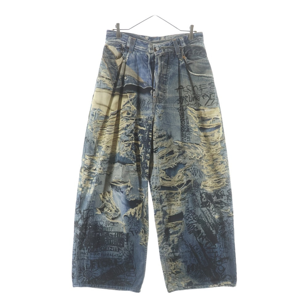 Acne Studios(アクネ ストゥディオズ) 2023 SUPER BAGGY FIT JEANS スーパーバギーフィットジーンズ インディゴ BK0679