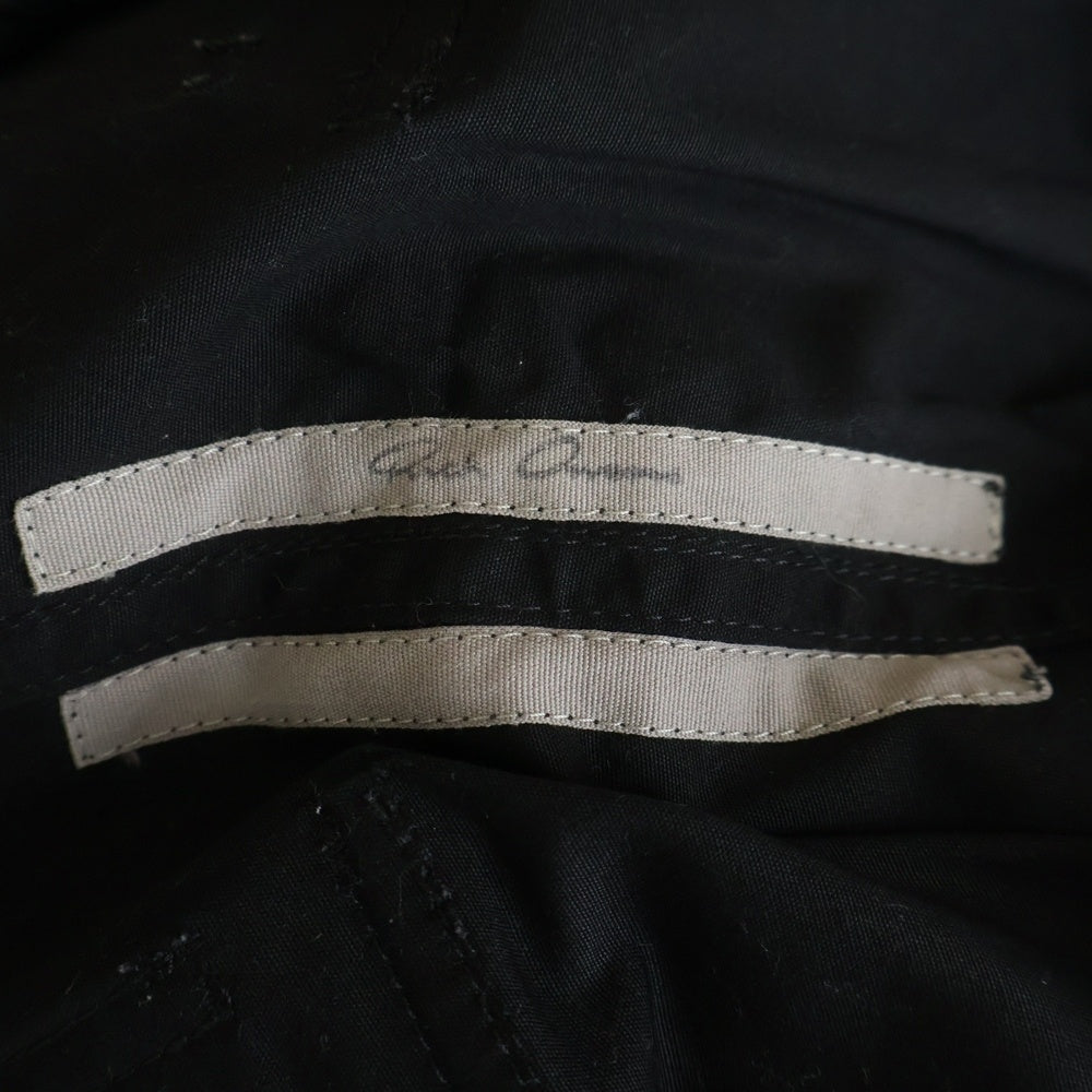 Rick Owens(リックオウエンス) 25AW BELA PANTS ベラパンツ ボトムス ブラック RU02E1361-TE