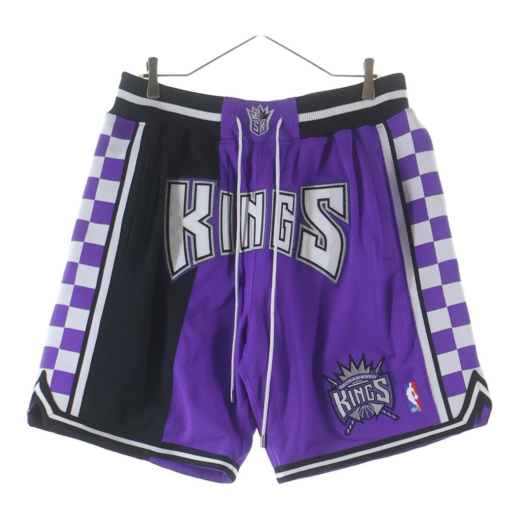 JUSTDON(ジャストドン) ROOKIE SHORTS KINGS ルーキーショーツ キングス バスケットハーフパンツ パープル