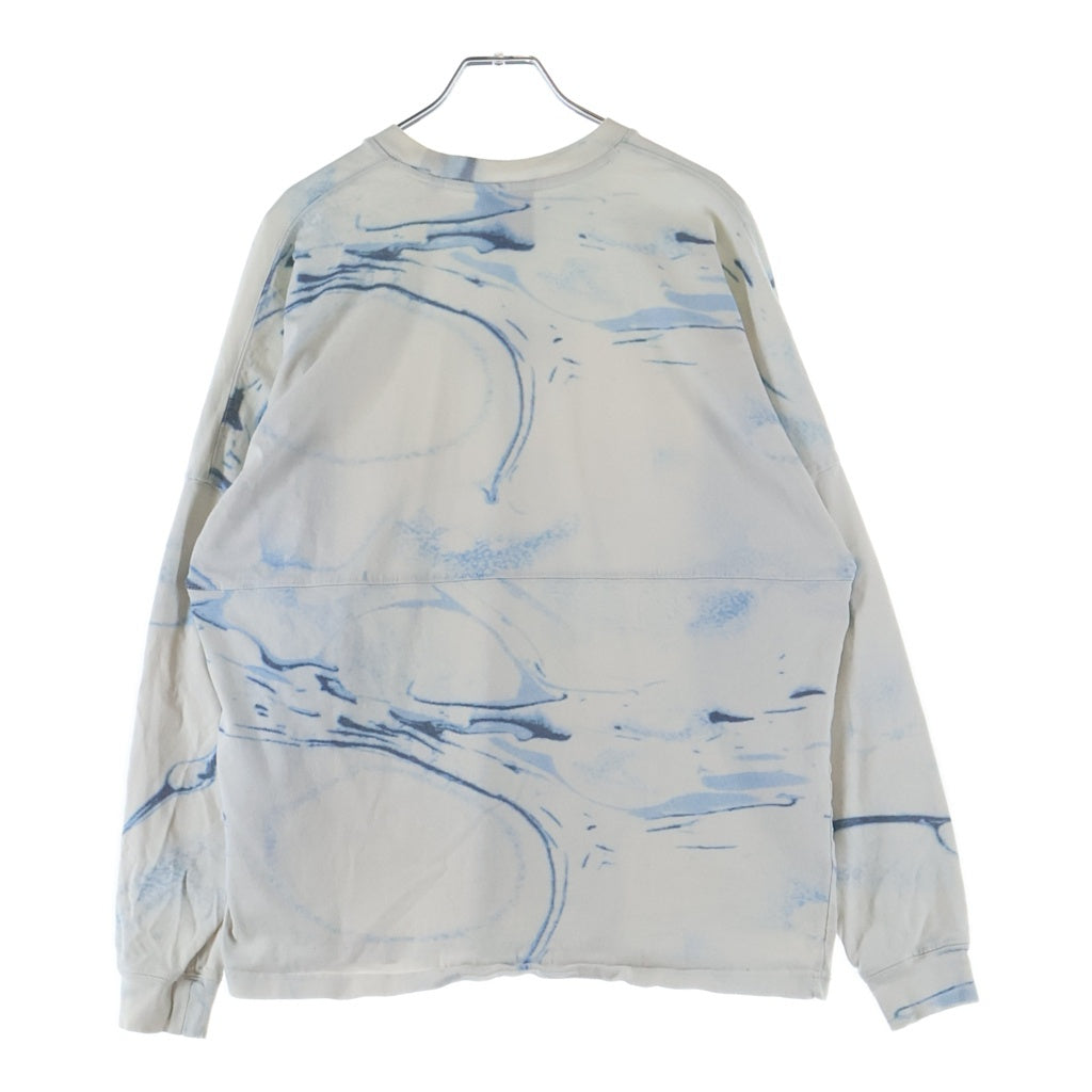 KITH(キス) 22SS DESIGN STUDIOS SPIRIT TEE デザイン スタジオ スピリット クルーネック カットソー 長袖Tシャツ ホワイト KHM030365