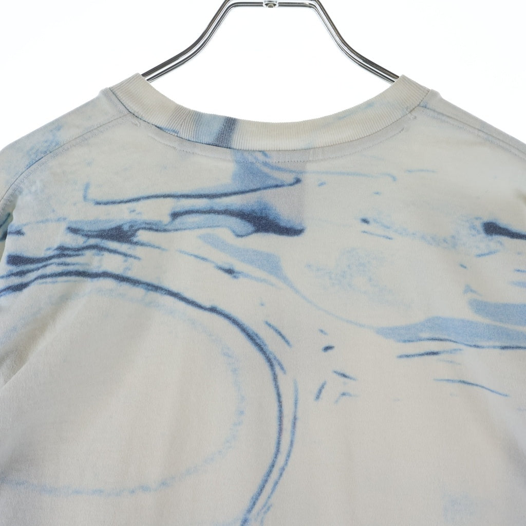 KITH(キス) 22SS DESIGN STUDIOS SPIRIT TEE デザイン スタジオ スピリット クルーネック カットソー 長袖Tシャツ ホワイト KHM030365