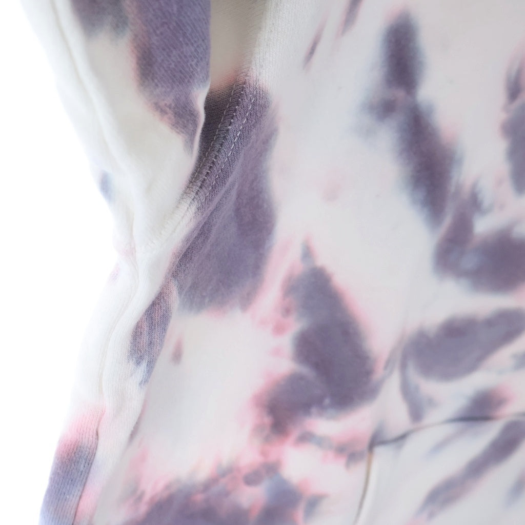 NO BRAND(ノーブランド) Black Weirdos ブラックウィアード TOUR TIEDYE HOODED SWEATSHIRT ツアー タイダイ柄 フーデッド スウェット パーカー パープル 20SS-PK01