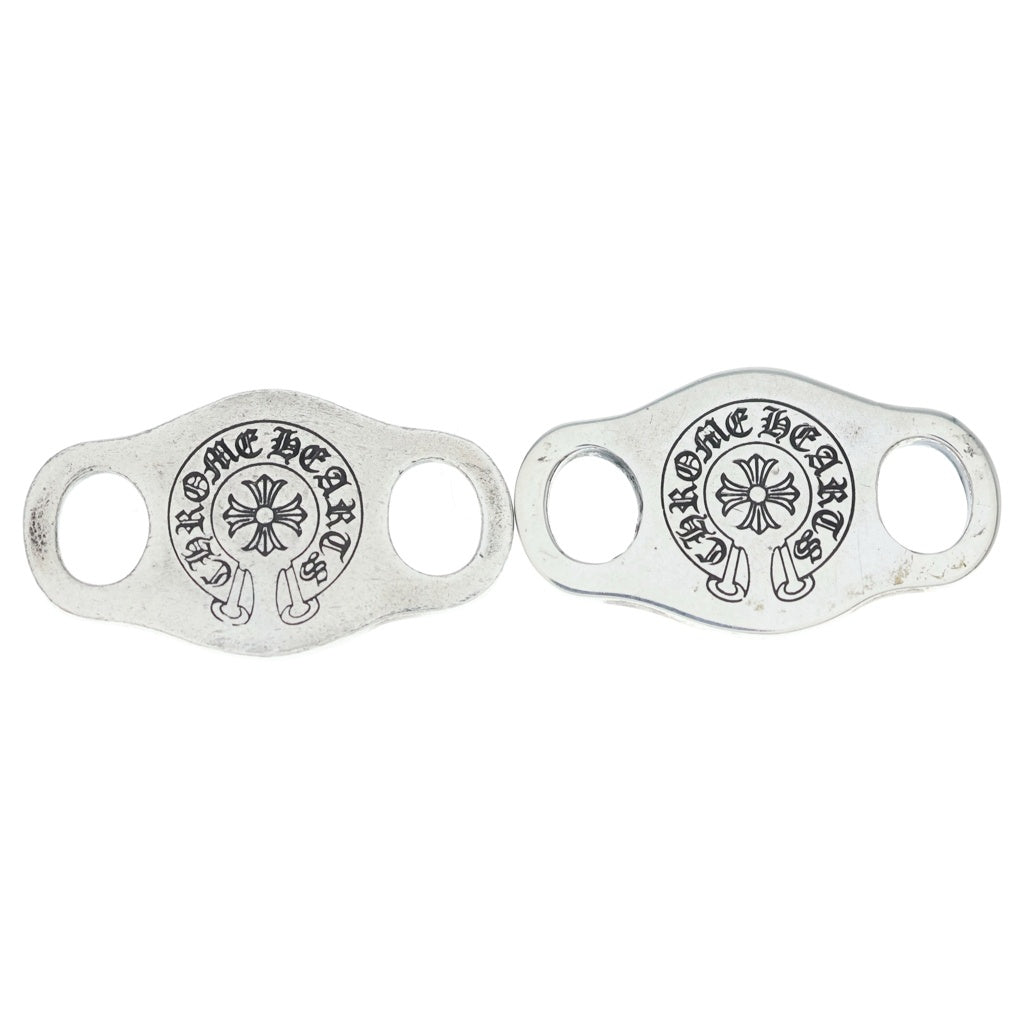 CHROME HEARTS(クロムハーツ) SHOELACE SET V1 シューレース デュブレ 2個セット シルバー BCA313