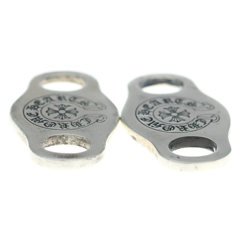 CHROME HEARTS(クロムハーツ) SHOELACE SET V1 シューレース デュブレ 2個セット シルバー BCA313